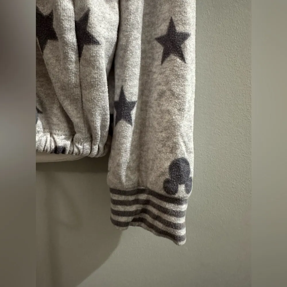 Disney Mickey and Stars long sleeve tie waist top - Image 4