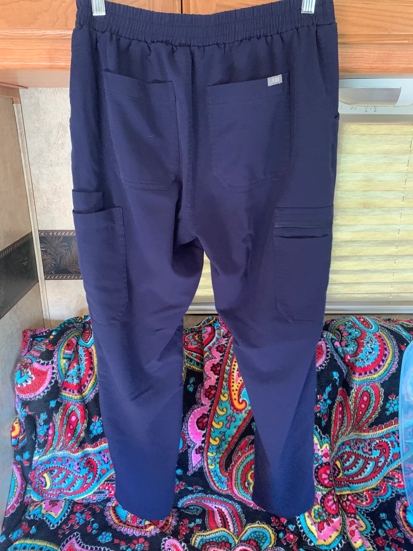 FIGS Navy Blue Scrub Pants - Image 2