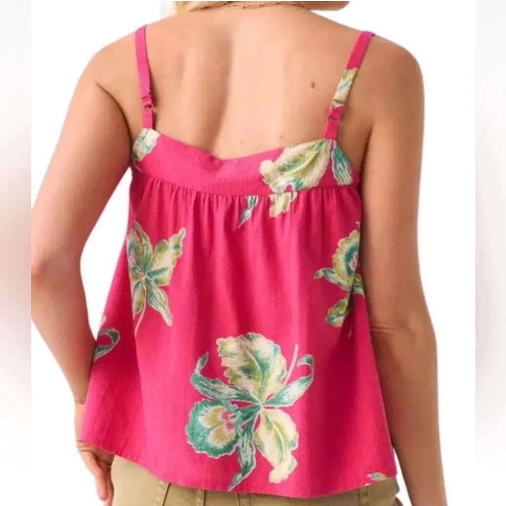 Faherty Marina Seersucker‎ Top Size XL - Image 2