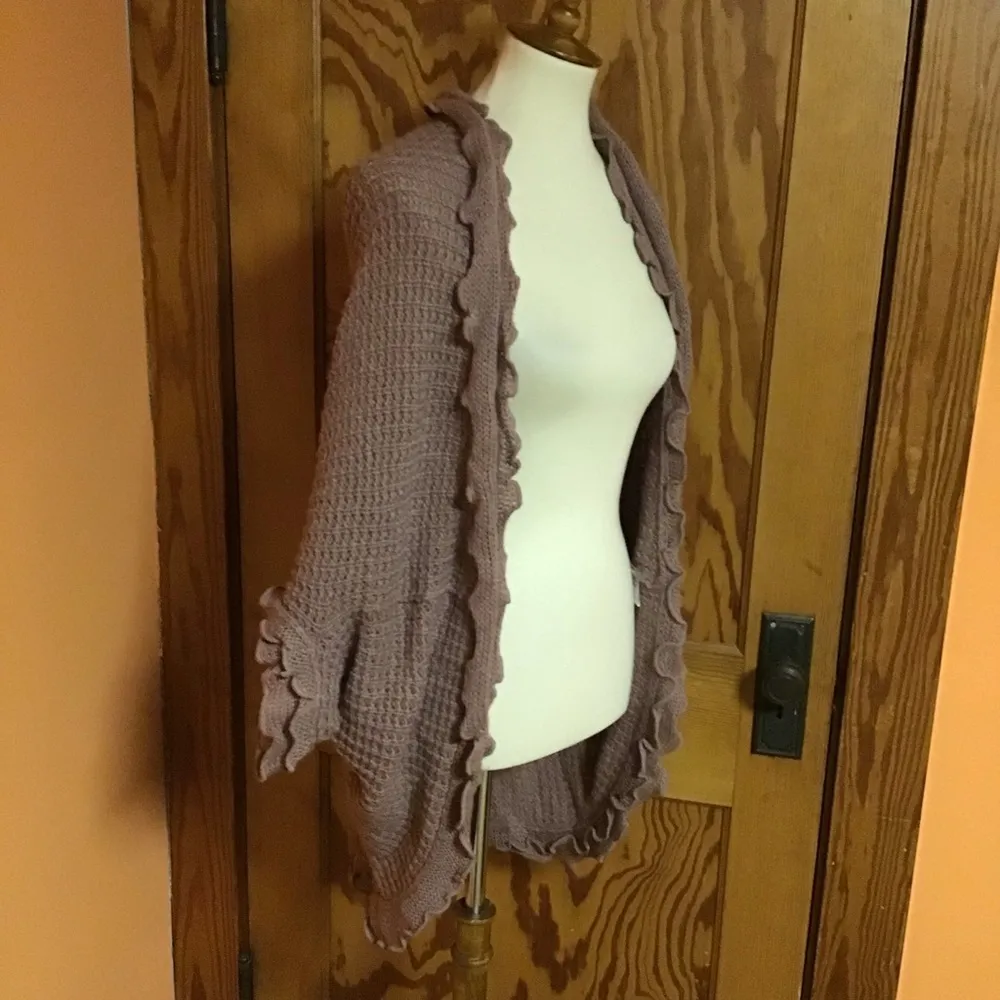 Anthropologie moth desert rose cardigan - Image 8