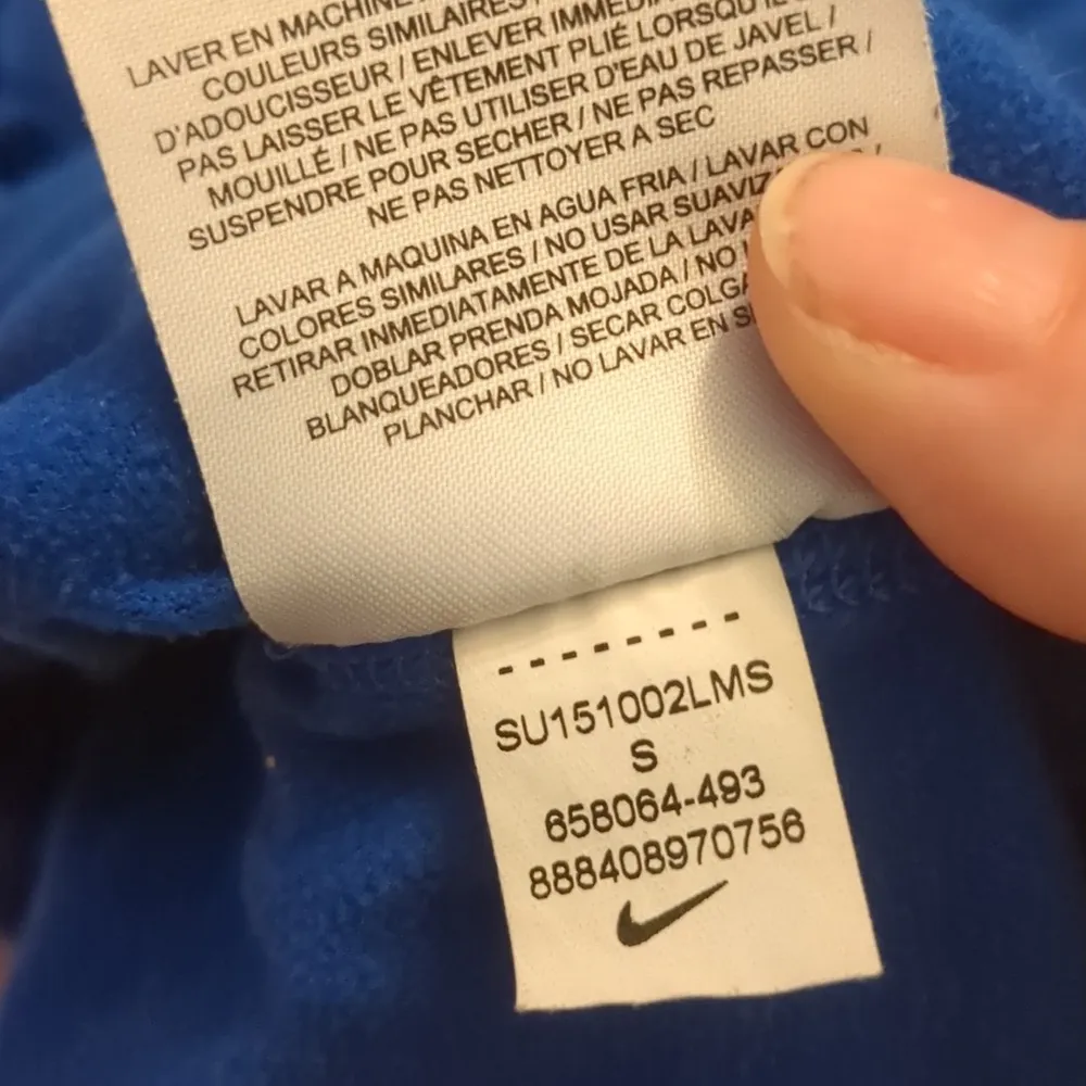 Nike Dr fit mock neck turtle neck long sleeve top size small - Image 6