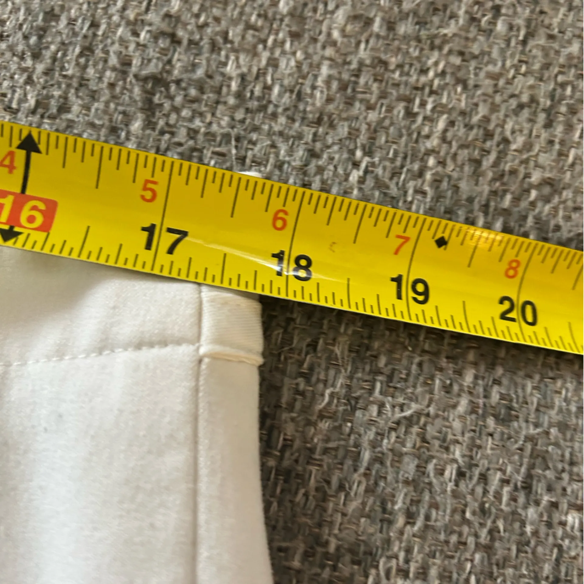 GAP Elegant Winter White Sailor Button Wide Leg Pants | Size 14 - Image 6