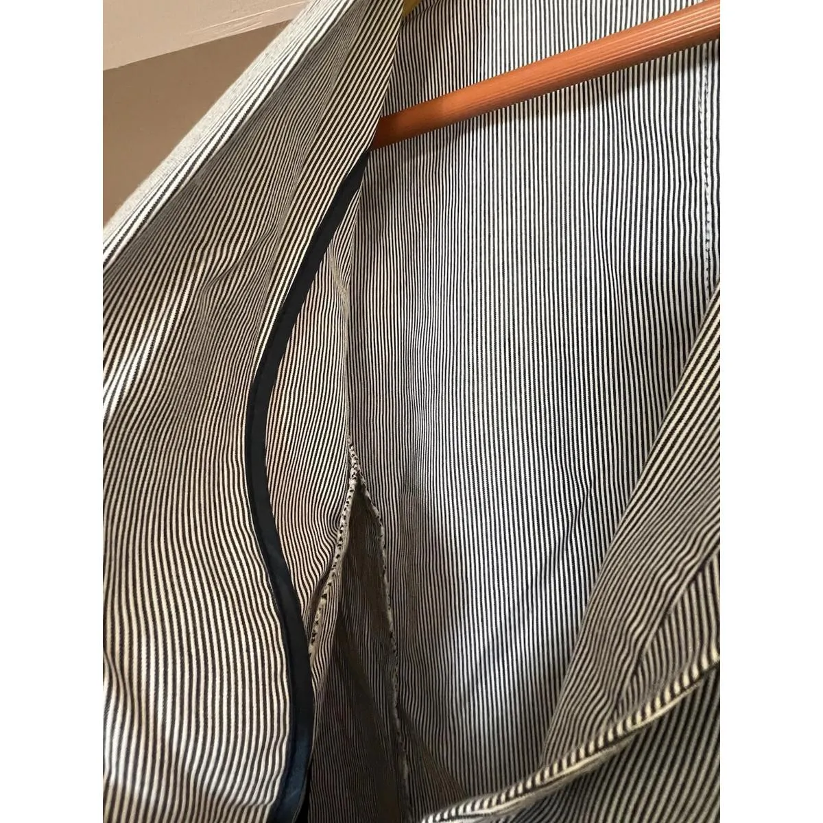 Gap Women's 6 Blue White Seersucker Striped Academy Blazer Jacket Pockets Casual - Image 11