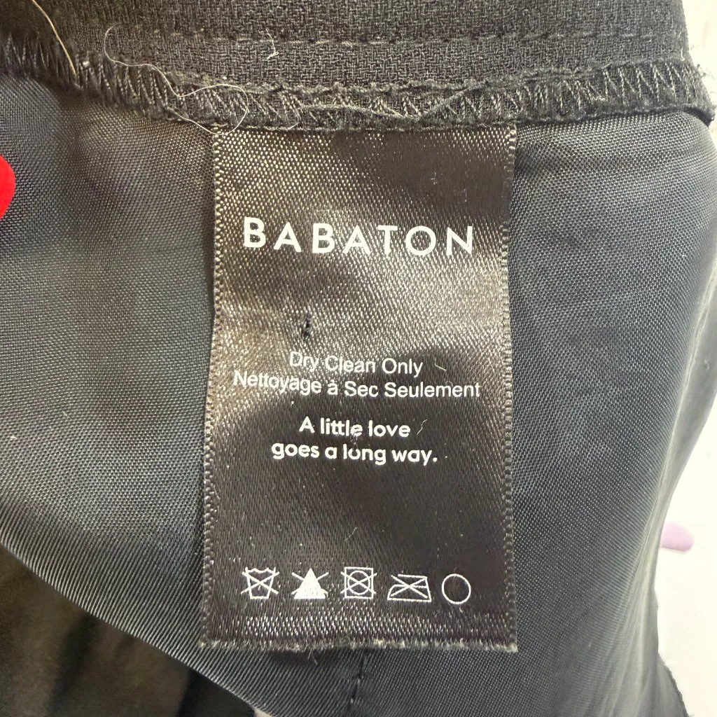 Babaton Black Pleated Trousers - Women's Size 8,-Lightweight-Premium - Image 6