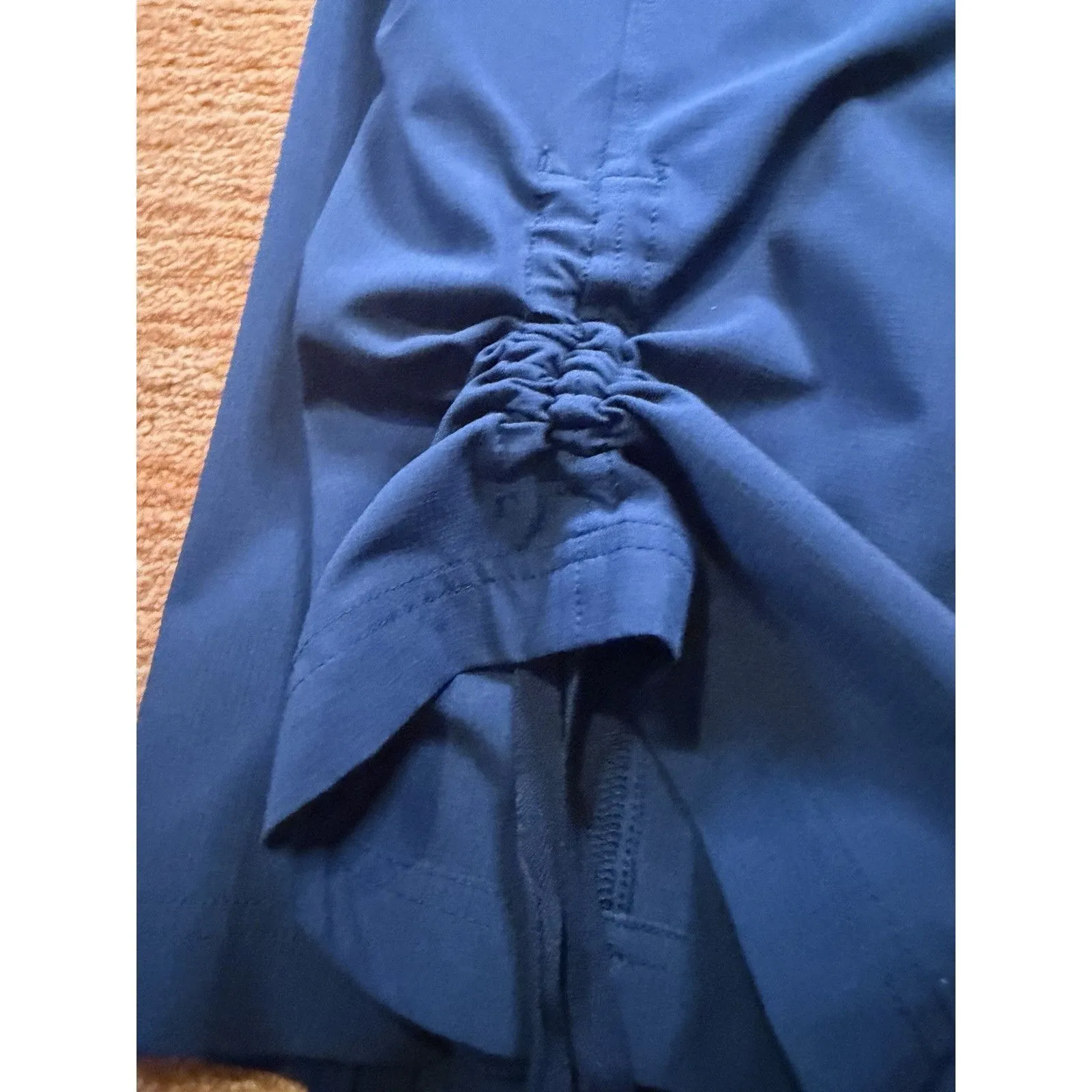 Eddie Bauer Blue Stretch Ripstop Crop Pants Women’s Size 12 - Image 8