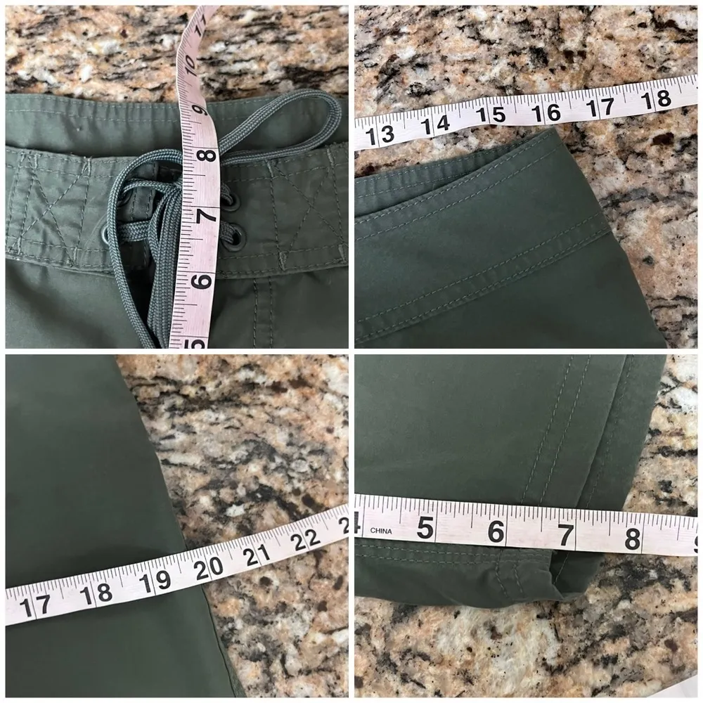 Rip Curl Women’s Owe Green Board Shorts 7 | Surf Skater Coastal Y2K Beachwear - Image 4