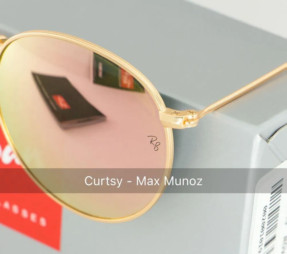 Ray-Ban ® RB3447 112/Z2 Round Flash - Image 3