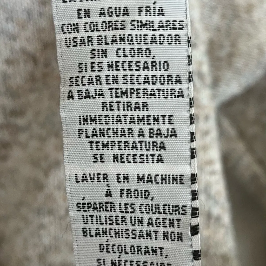 Thread & Supply Heather Oatmeal Hooded Pullover Size L Brown Size L - Image 14