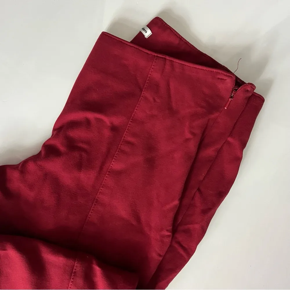 Dalia Collection • Red Skinny Trousers - Image 3
