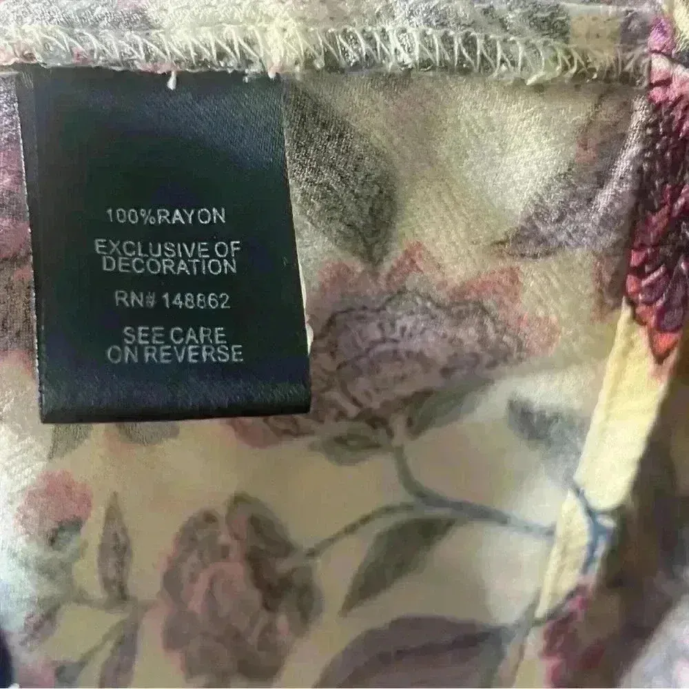 Torrid Babydoll Rayon Crepe Embroidered Lace-Up Top Size 3 - Image 8