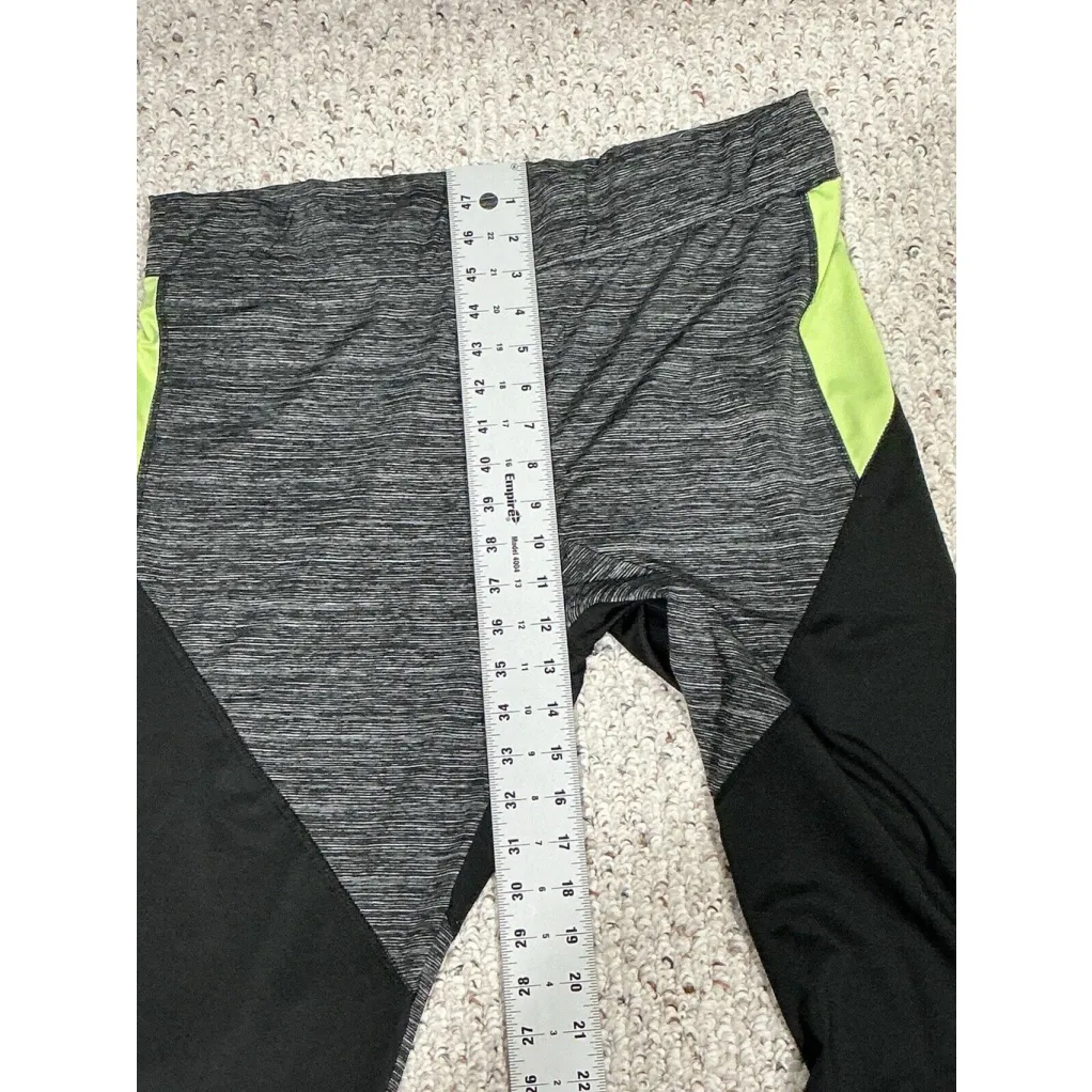 Woman’s Body Instinct 2x Black With Green Accent Active Pants - Image 6