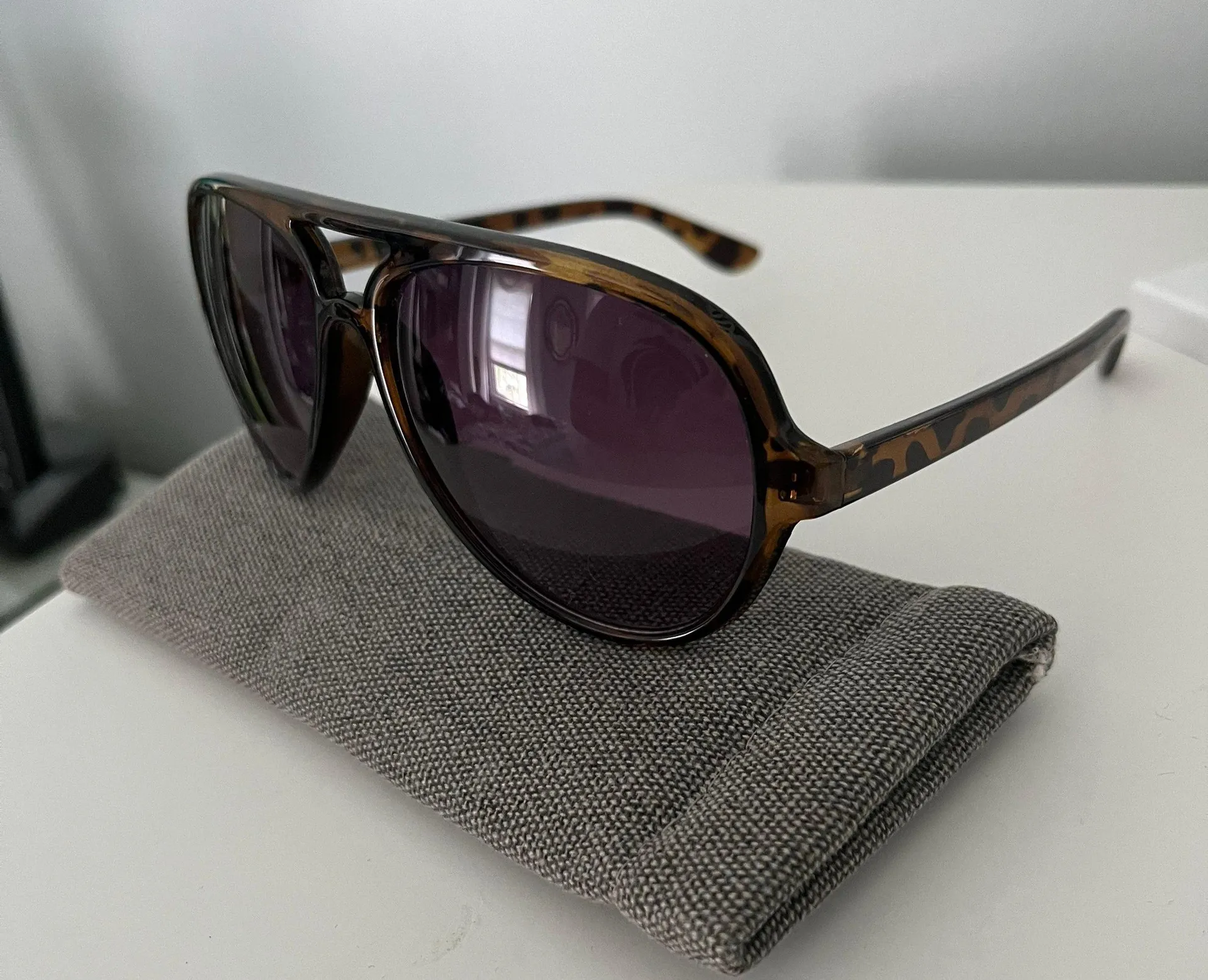 Aviator sunglasses Brown - Image 4
