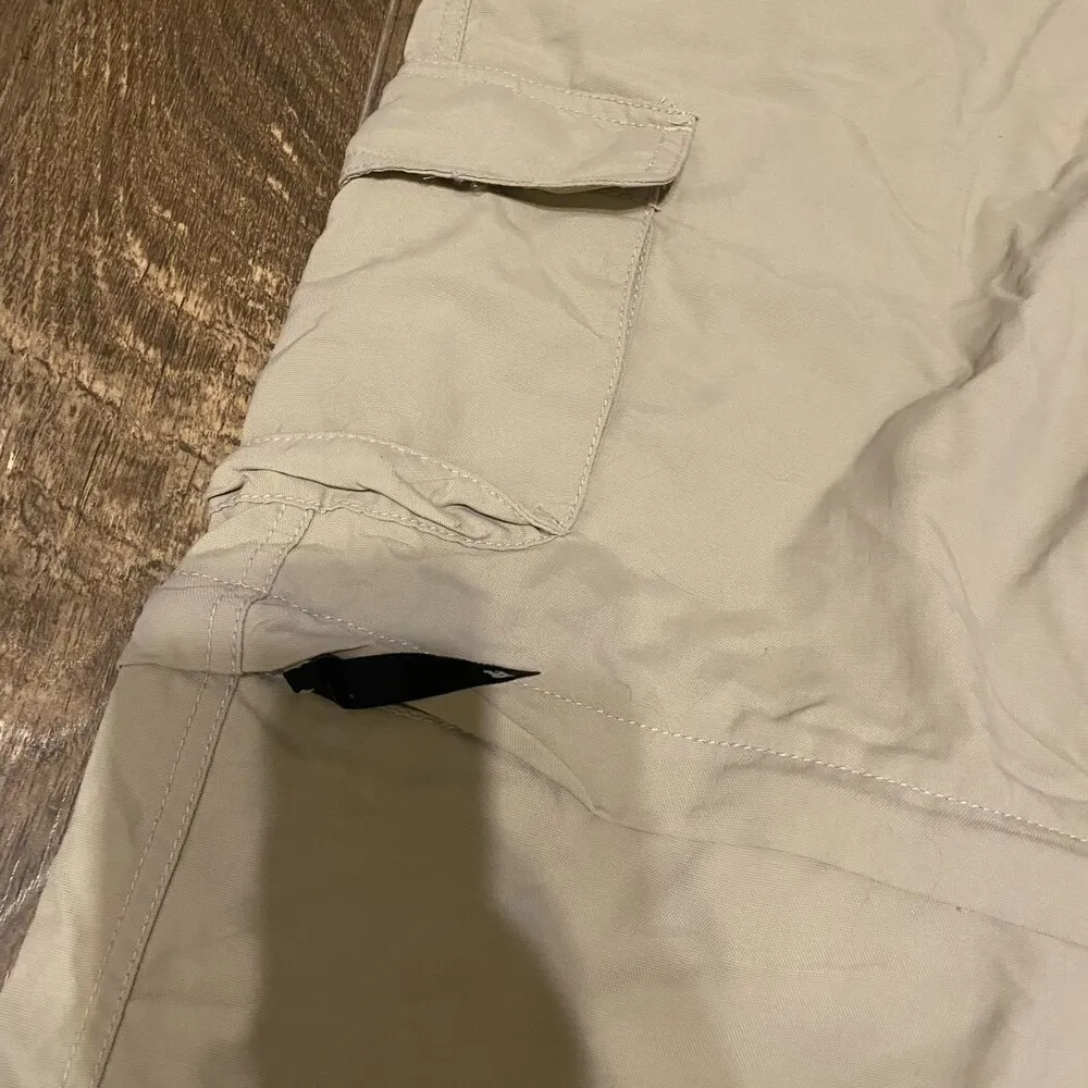 Outside edge cargo zip off hiking pants beige size M Size M - Image 5