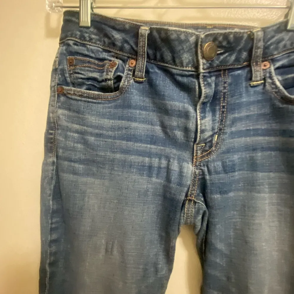 American Eagle Womens Jeans Boy Fit Size 4 Medium Blue Denim 32x25 Waist 32” - Image 3