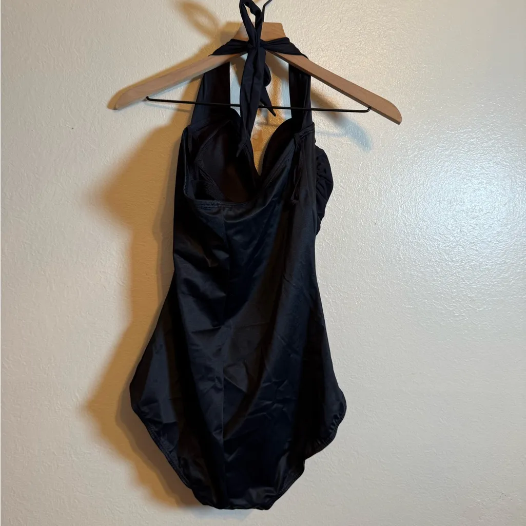 Ruby Ribbon Riviera Swimsuit Black Size 12 - Image 3