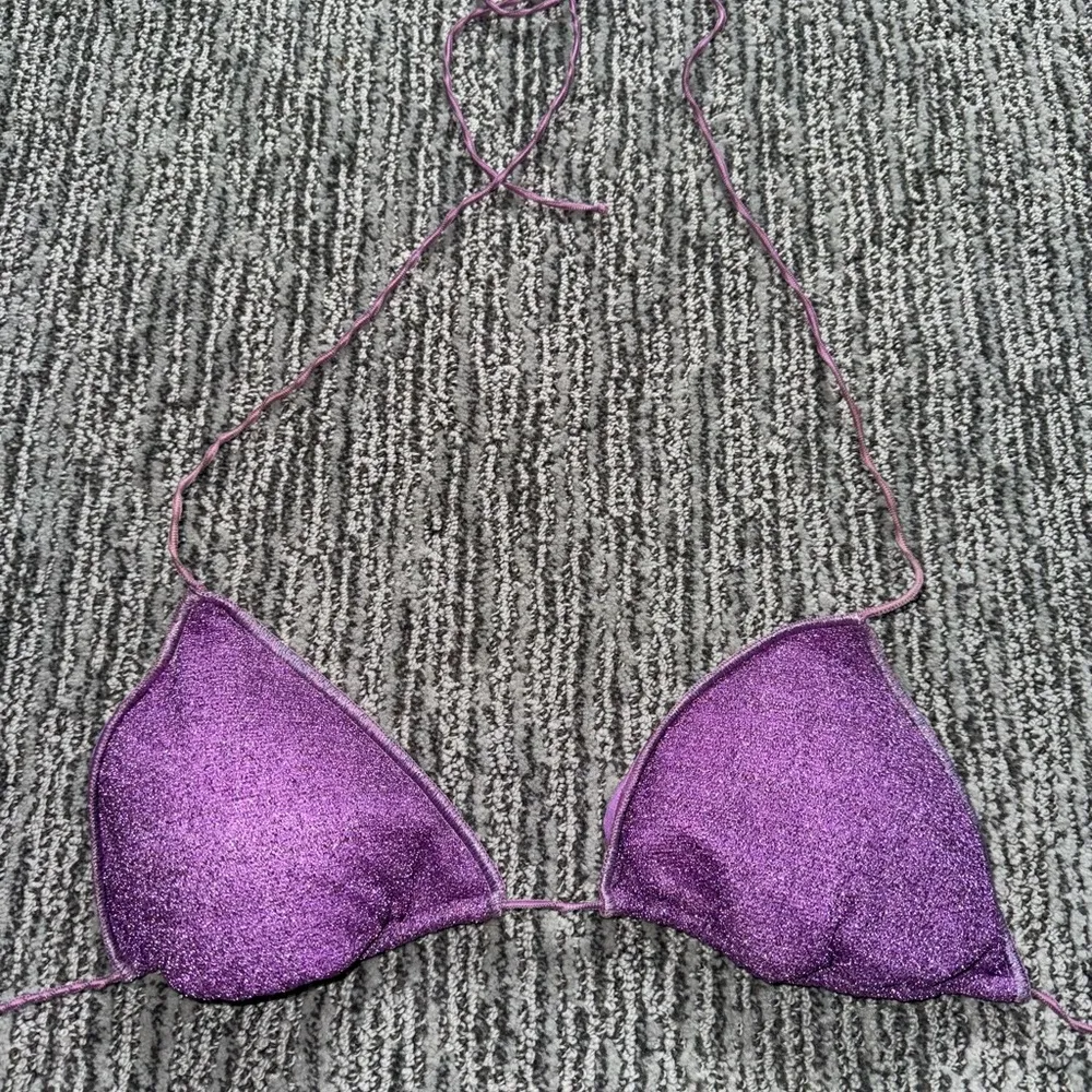 Oseree Lumiere Two Piece Bikini Set Purple Size M - Image 6