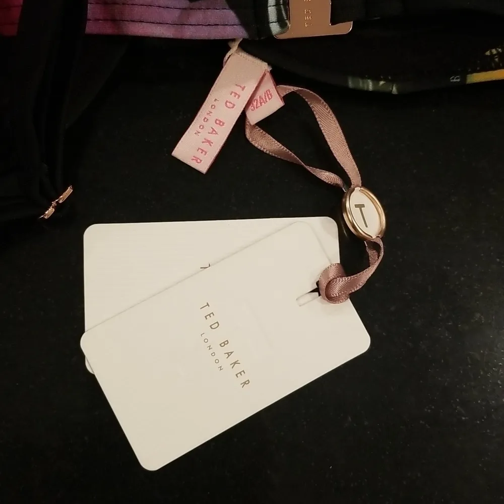 💕TED BAKER💕 Camilay Underwire Bikini Top ~ Citrus Bloom 32AB NWT - Image 9