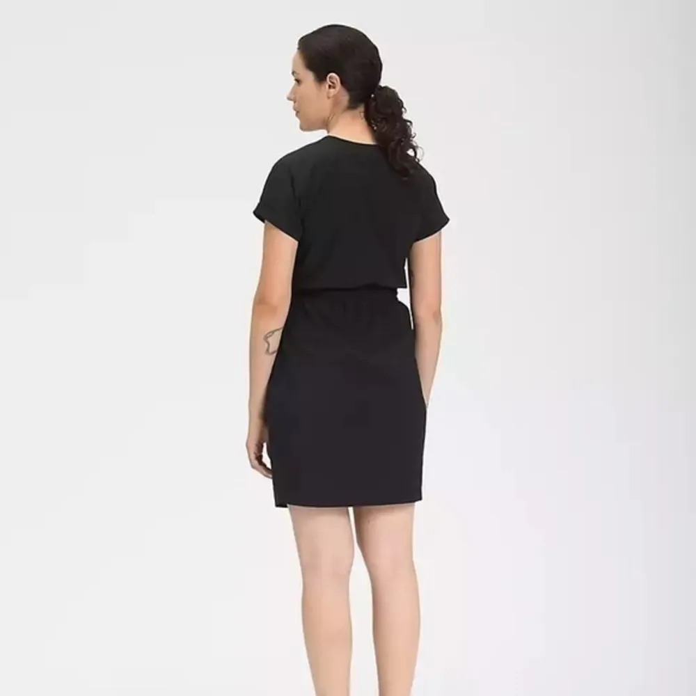 The North Face Never Stop Wearing Short Sleeve Drawstring Dress TNF Black XS NWT - Image 3
