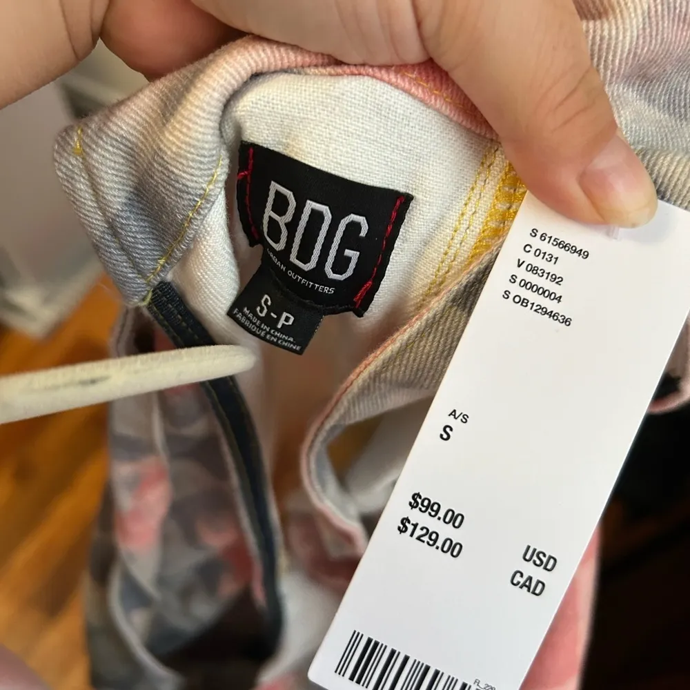 NWT BDG RYAN CHECKERED OVERALLS - Image 5