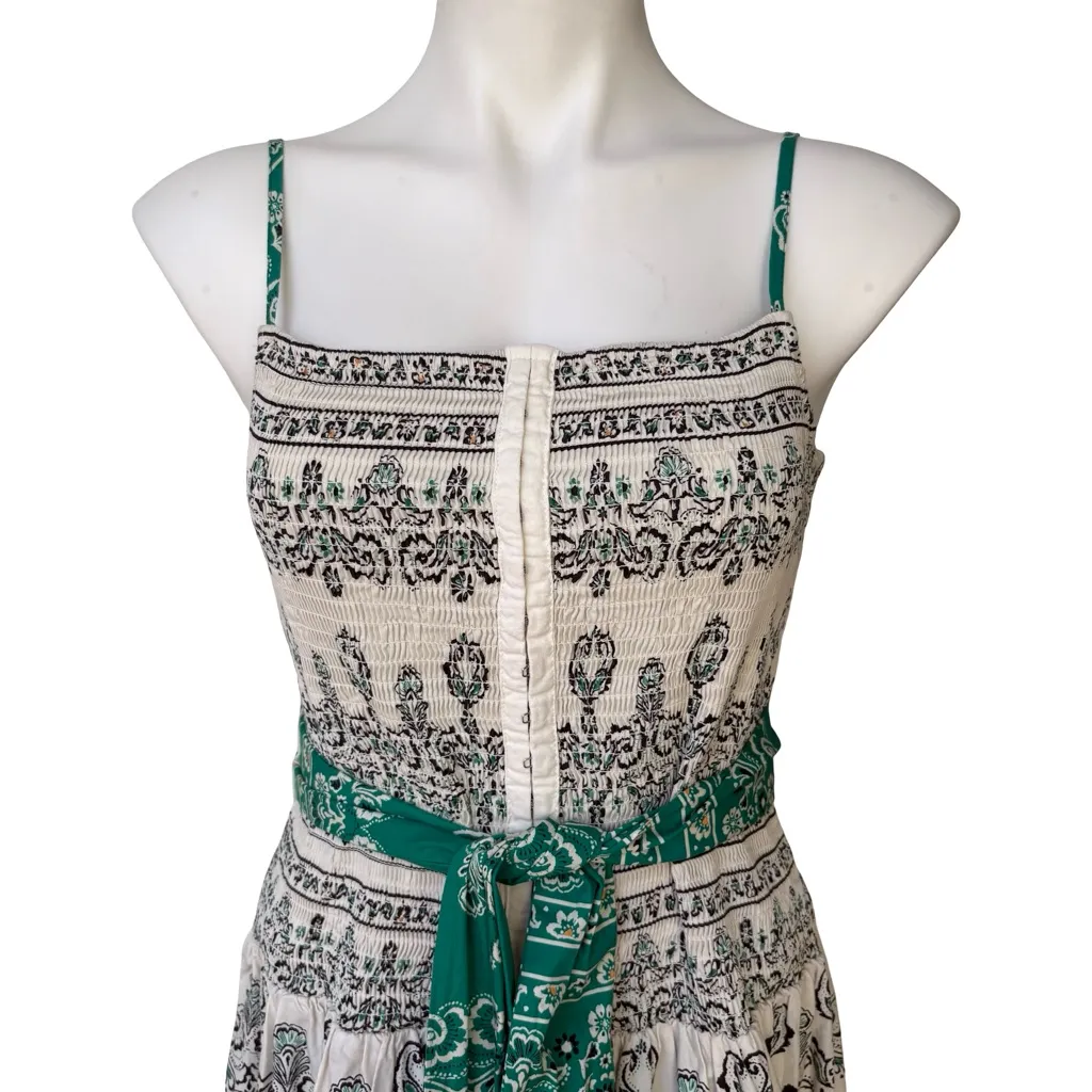 Betsey Johnson Bandana Print Corset Bodice Ruffle Hem Dress, Sz XXL - Image 10