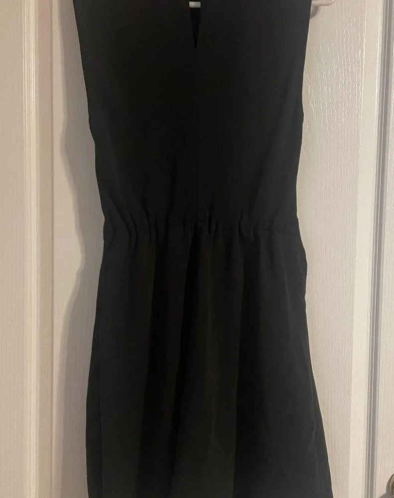 A.L.C. Black Mini Dress Asymmetrical 6 Basic Staple Party Cocktail Workwear - Image 2