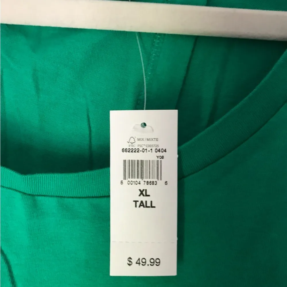 NWT  Kelly Green Tie Back Tall Midi Dress - Image 4