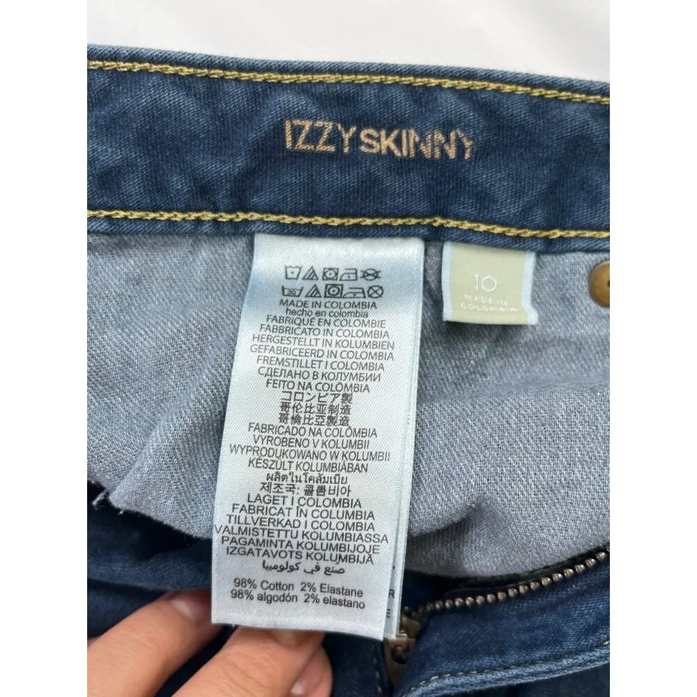 Michael Kors SKU 7680 Womens  Blue Denim Izzy Skinny Jeans Size 10 - Image 15