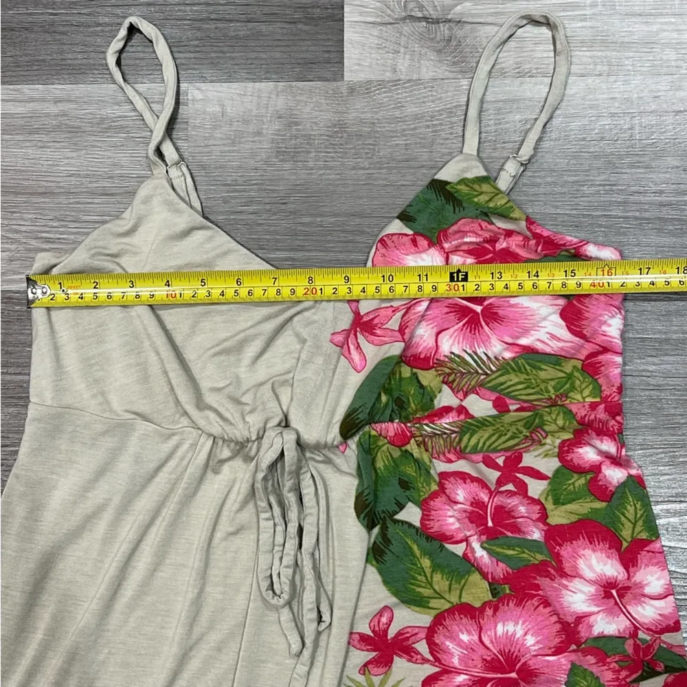 Margaritaville summer sleeveless dress size medium, tropical floral - Image 6