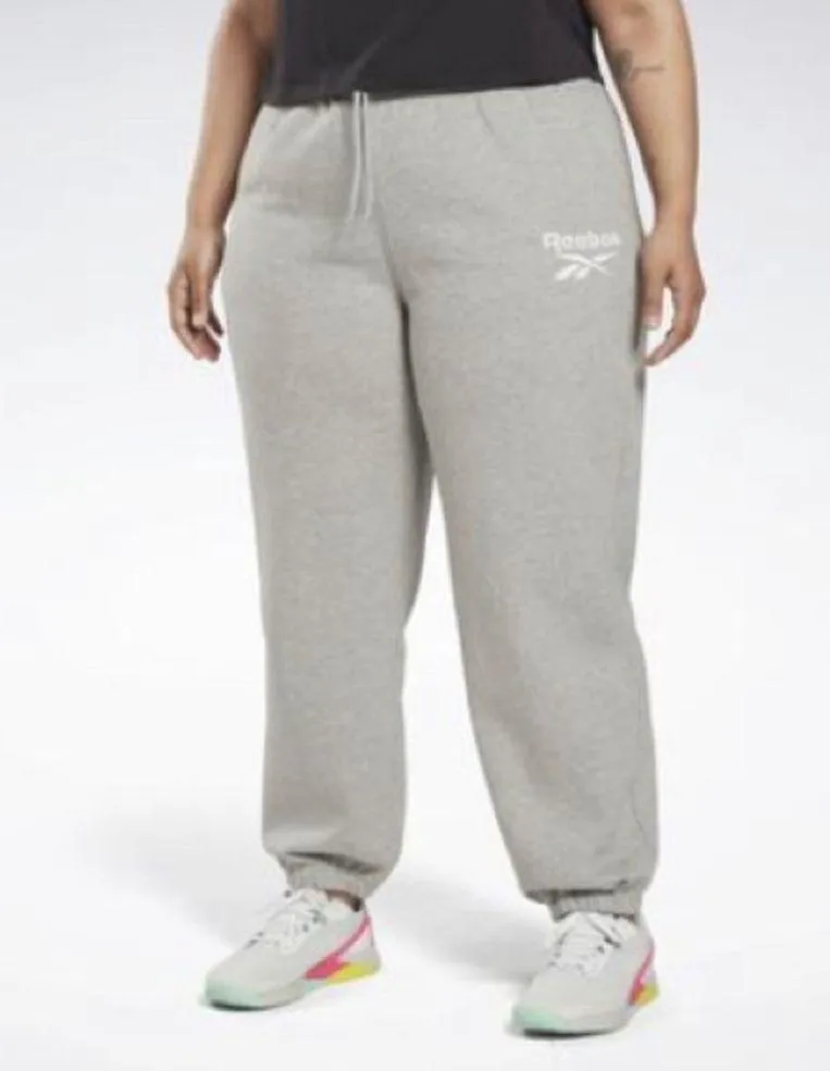 NWT Reebok Women's Identity BL Fleece Pants, Plus Size 4X New w/Tag (Sold Out) - Image 2