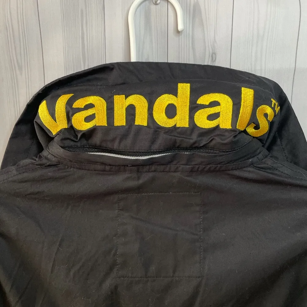 NWOT University of Idaho Vandals Black Jacket with Hood Size Small - Image 2