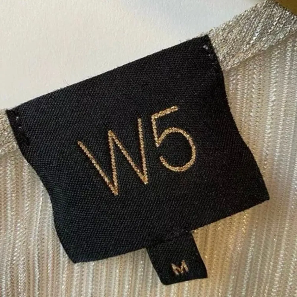 W5 Concepts Ribbed Shimmery Short Sleeve, size M, $23, B53 - Image 5