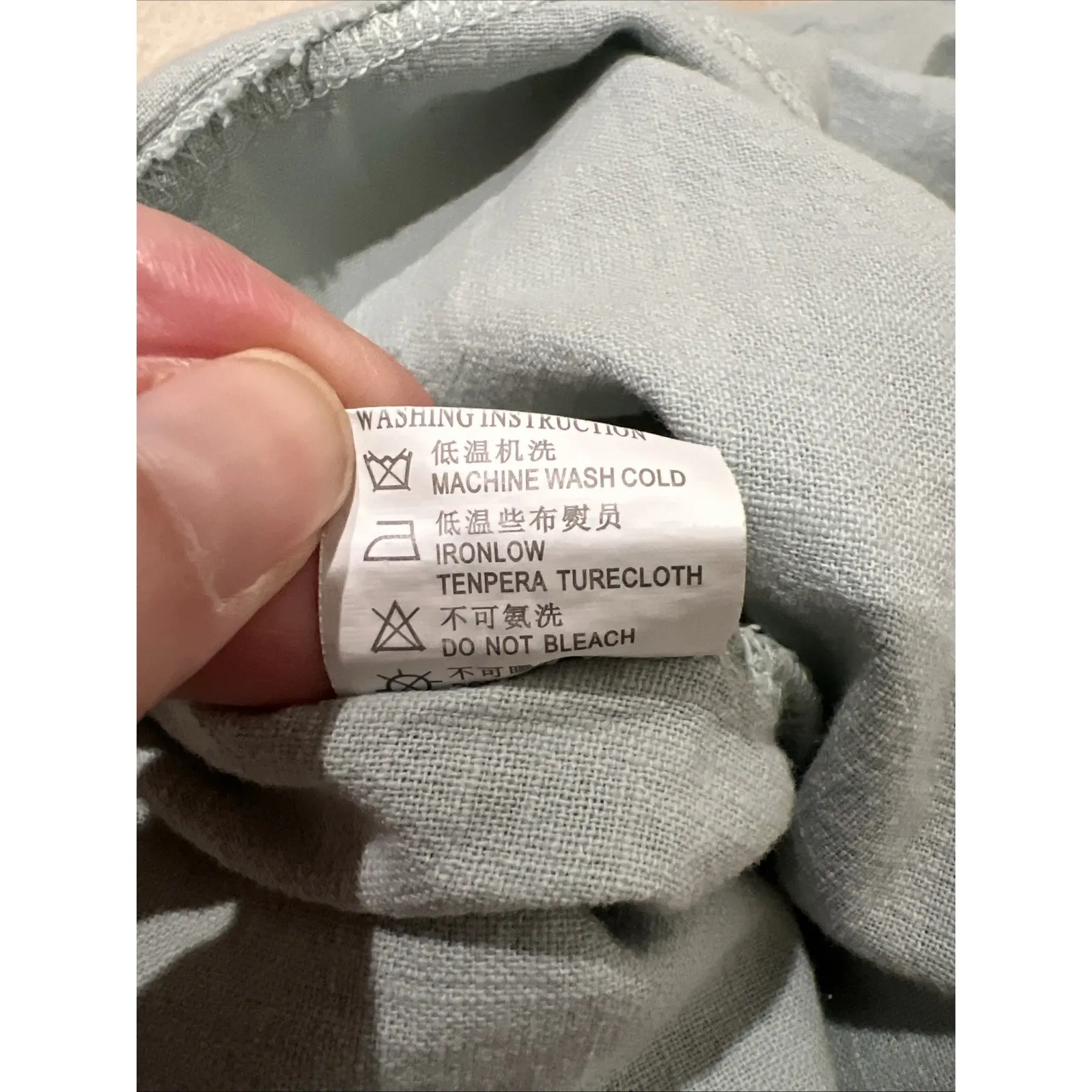 Sage Green Boho Lagenlook Overalls Granola Comfy Linen Blend Lagenlook Boho - Image 6