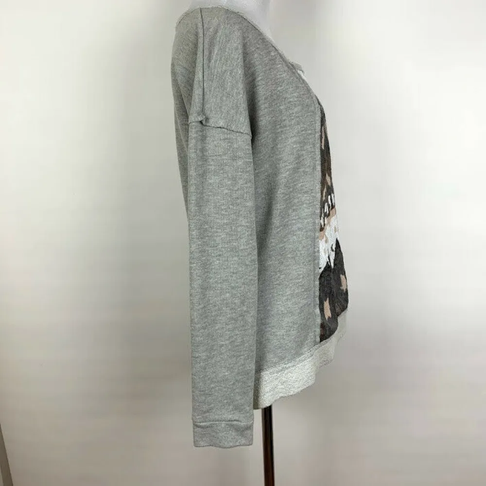 Maurices Sequin Embellished Pullover Sweatshirt - Image 4