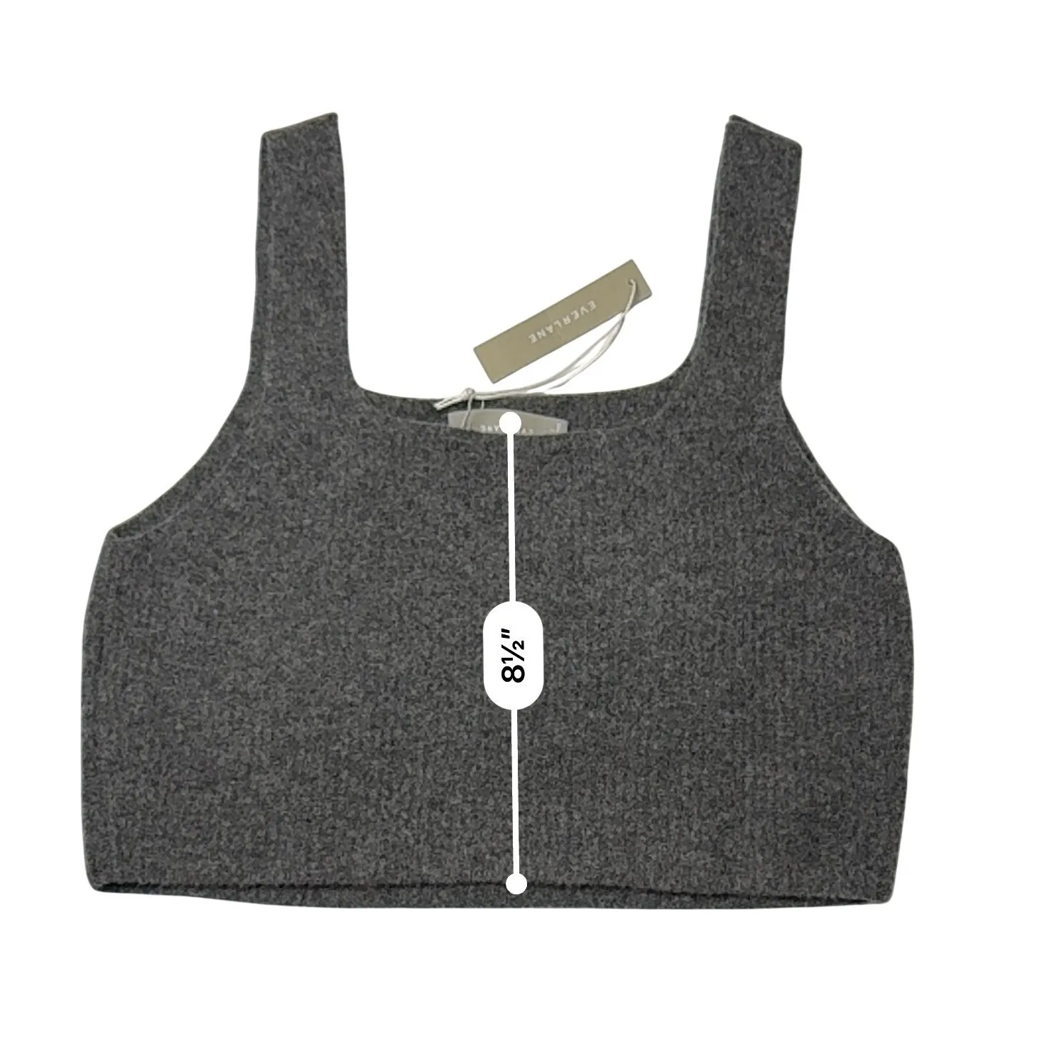 Everlane The Cozy Stretch Sweater Tank XL Wool Blend Cozy Soft Quiet Luxury NEW - Image 8