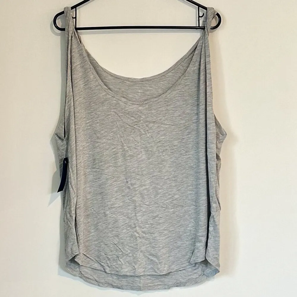 NWT Melrose and Market Gray Twist Strap Tank Top - 2X - Image 5
