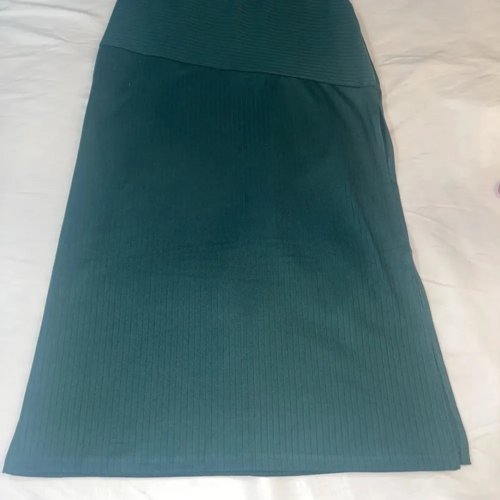 PRETTYGARDEN Women's Fall 2 Piece Set Rib Long Sleeve Crop Top Maxi Skirt W/slit - Image 8