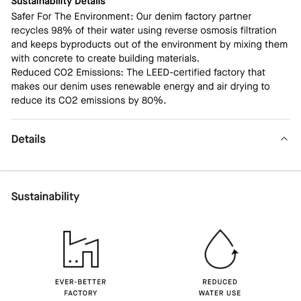 NWT Everlane The High Rise Skinny Jean in Black - Size 30 - Image 9