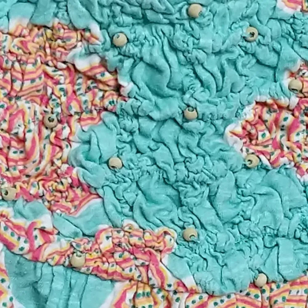 Anthropologie C. Keer Smocked Tank - Size S - EUC - Image 2