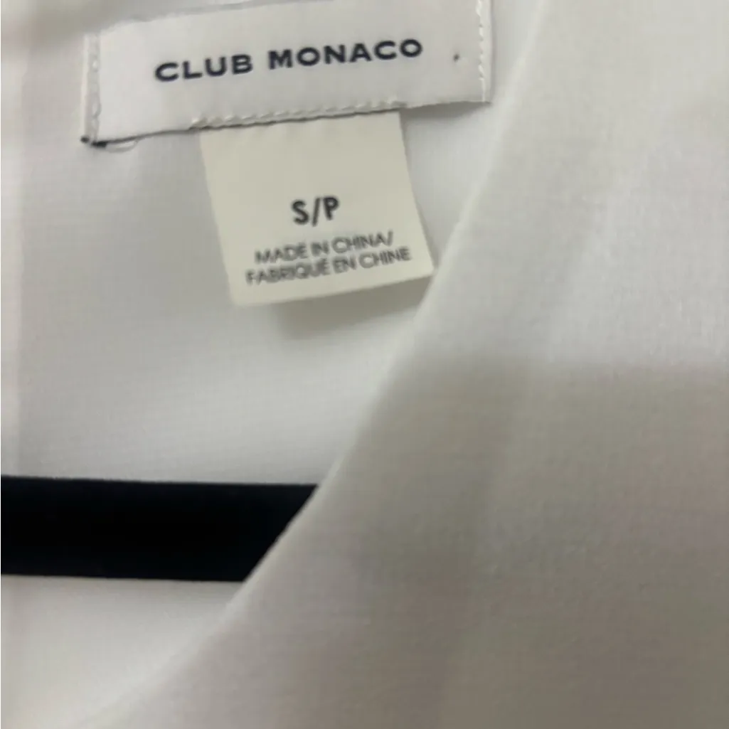 Club Monaco Classic White Tank Top - Image 2