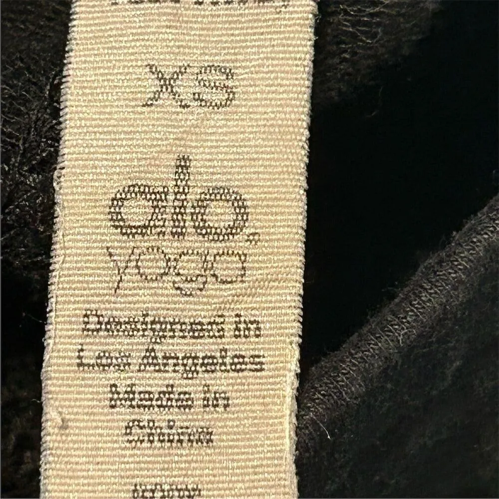 Alo Yoga Women's Urban Moto Sweatpants Black XS Tapered Casual - Image 10