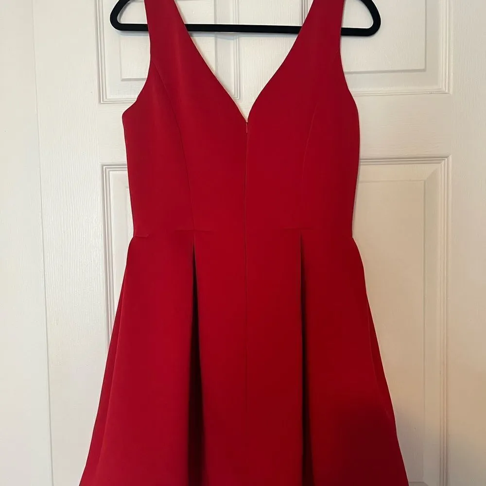 Red Ali Ro Dress. Size 10. - Image 6