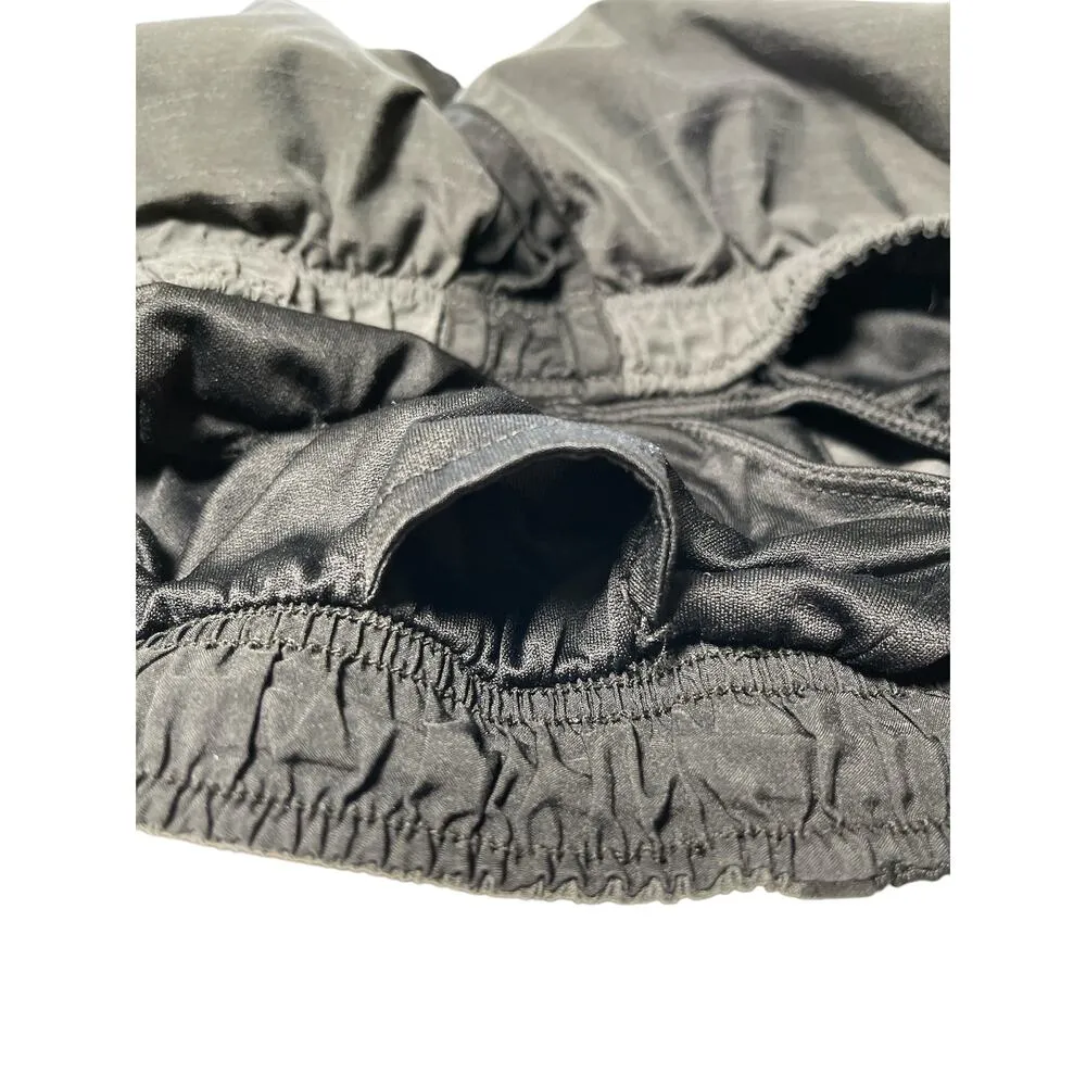 Nike Womens Dri-Fit Tempo Running Shorts Black Gray 831558  Size Large Lined - Image 5