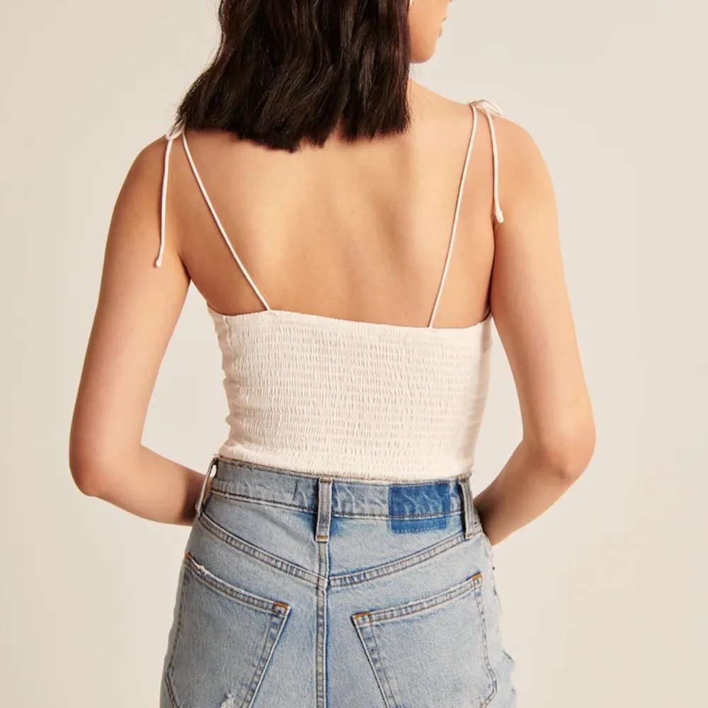 Abercrombie & Fitch Tie-Strap V-Neck Cami XXS - Image 7