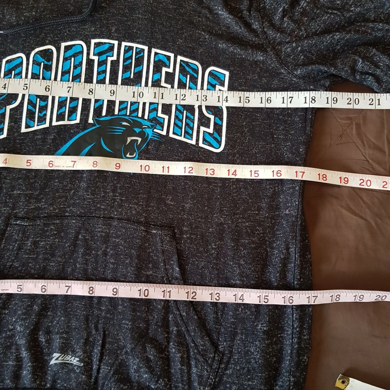 Carolina Panthers NFL Womens Small Hoodie Sweatshirt Football Tailgate Christmas - Image 12