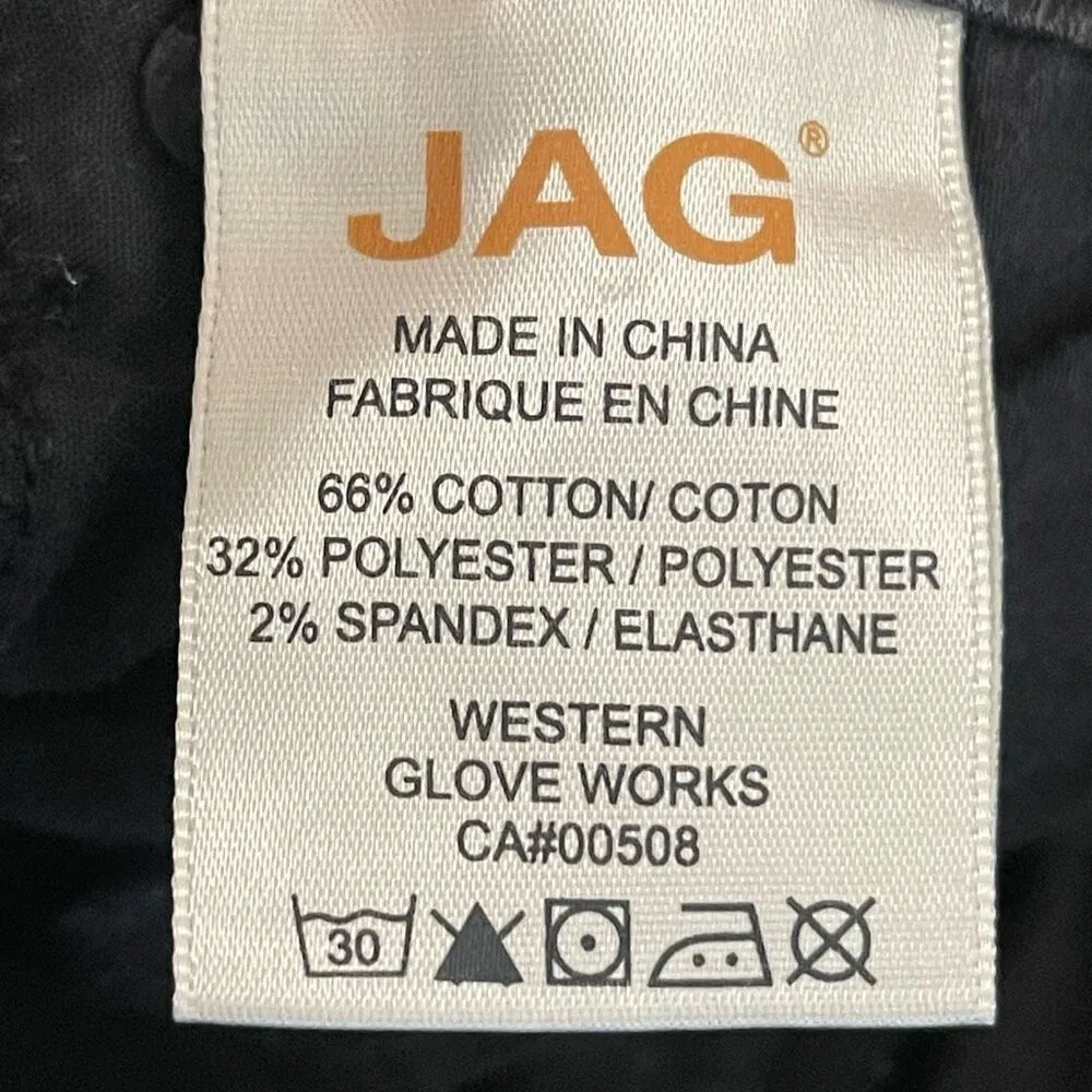 JAG JEANS Faded‎ Black Slim Fit with Velvet Flocking - Image 10