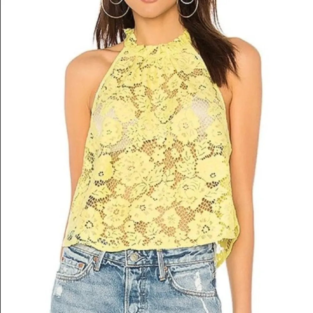 NWT Free People Sweet Meadow Dreams Lace Top - Image 5
