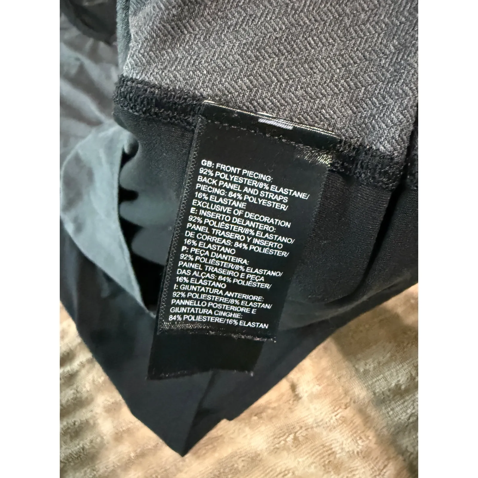 The North Face Flash Dry Razorback Tank Size L‎ Flash Dry Black Grey Women - Image 5