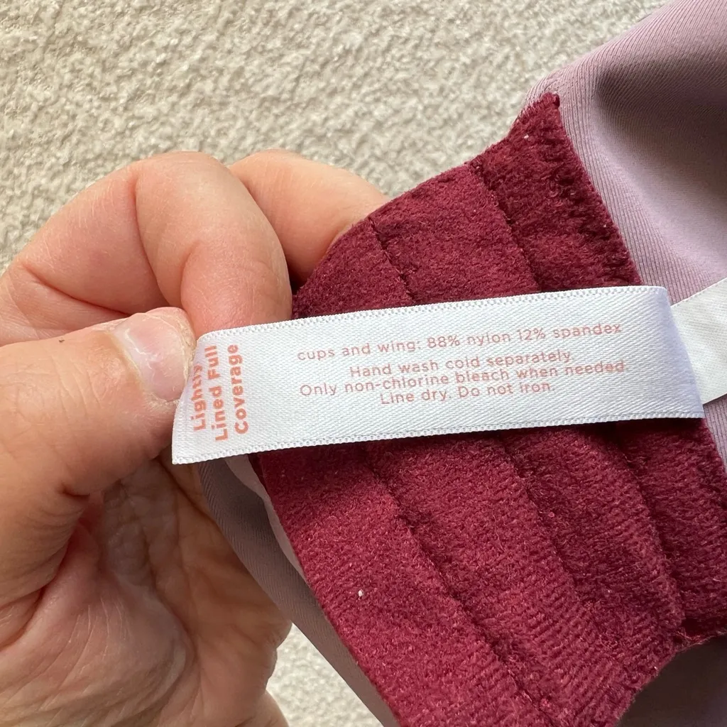 Cacique Lane Bryant Lace Lightly Lined Full Coverage Lace Bra Size 44D‎ - Image 10