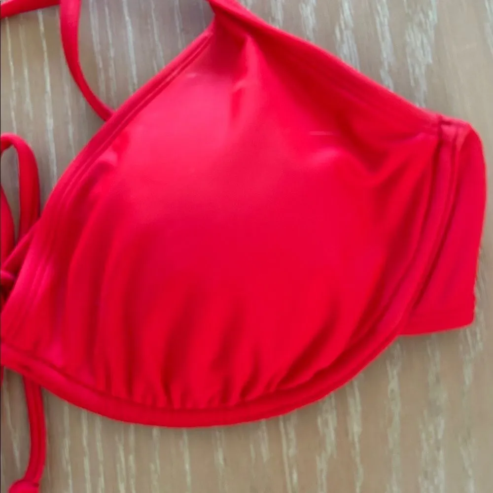 BODY GLOVE Smoothies Solid Underwire Bikini Top Adjustable, Red, Size XL, NWOT - Image 4