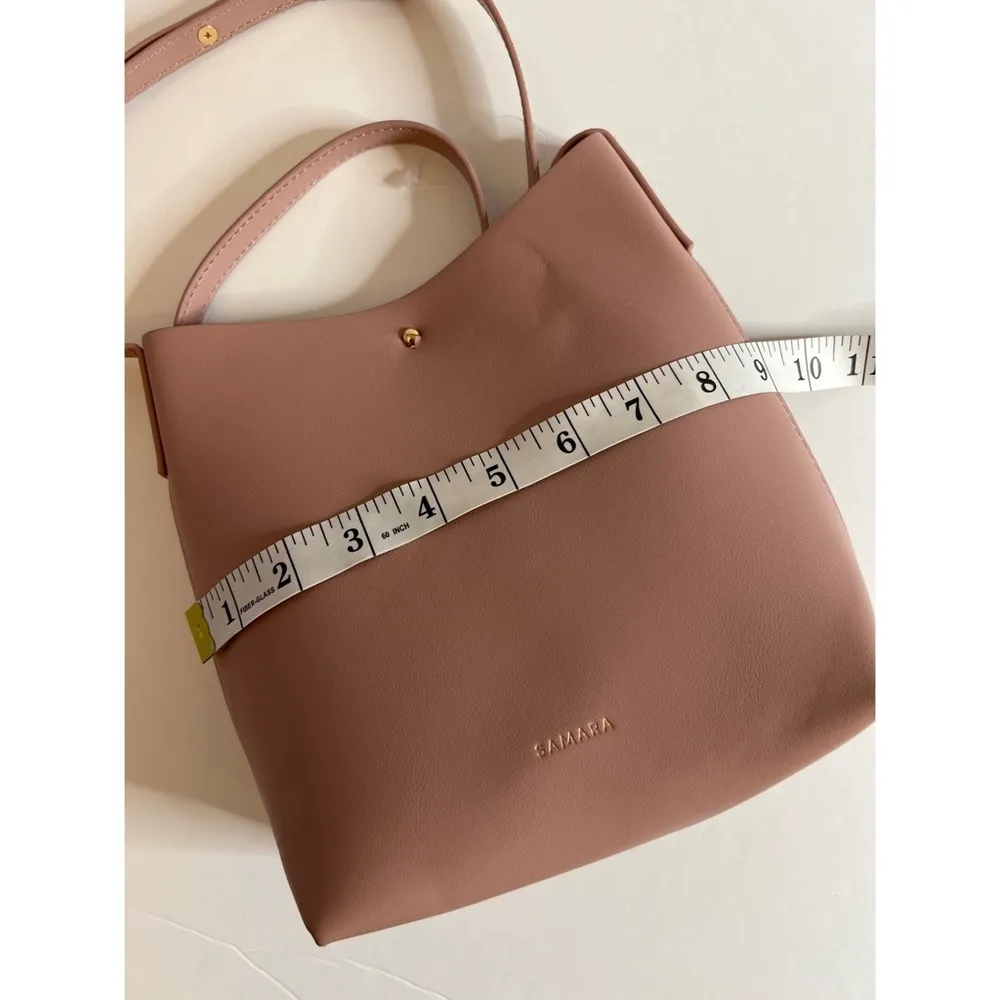 Anthropologie Samara Peony Medium Vegan Leather Crossbody Shoulder Bag S… - Image 8